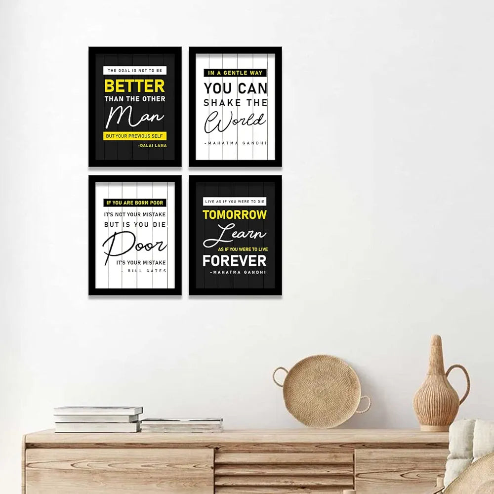 Kotart The Goal is Inspirational Quotes Framed Poster