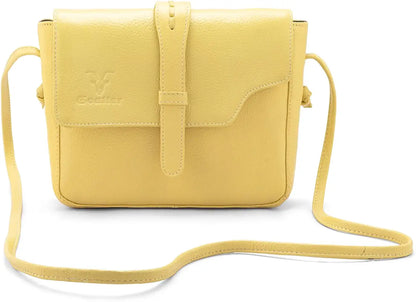 Goatter Genuine Leather Sling Cross-Body Bag For Girls And Women's