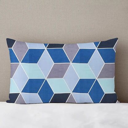 BSB Home Premium Double Bedsheet with 2 Pillow Covers 160 TC 3 Pcs Set Blue and Grey