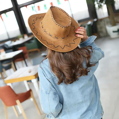 Wanna Party Brown Cowboy Hat