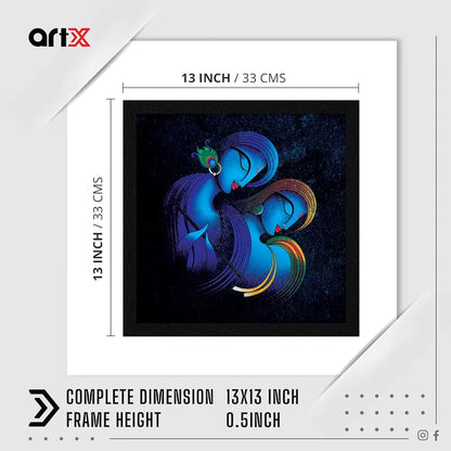 ArtX Paper Traditional Eternal Love Photo Frame Wall Art Painting