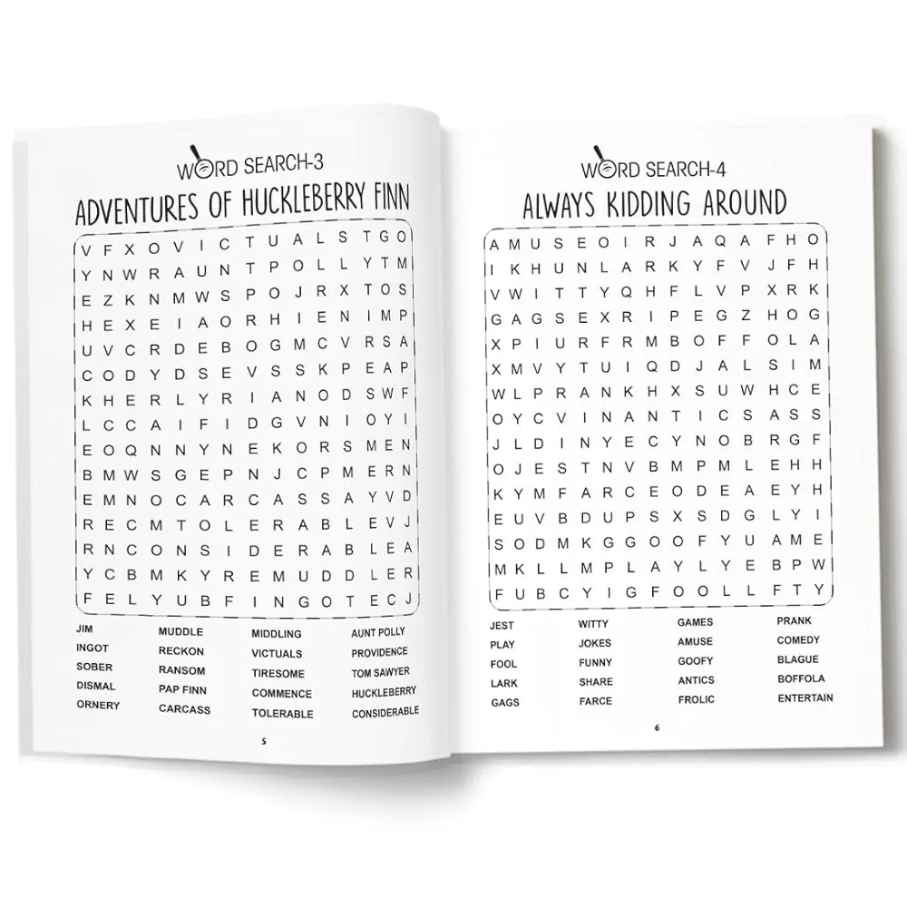 Word Search Grade 4 for Kids  - Ultimate Brain Games: 120+ Challenging Puzzles to Strengthen Language Skills - | The Book Tree Books