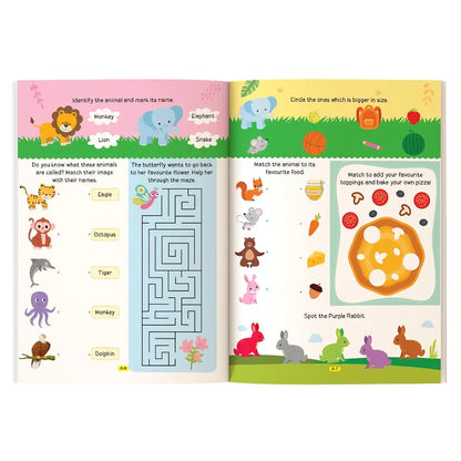 Brain Booster Activity Book for Age 3+ | 250 Engaging Brain Booster Activities to Enhance Focus and boost Problem-Solving Skills | Fun Learning | The Book Tree Books