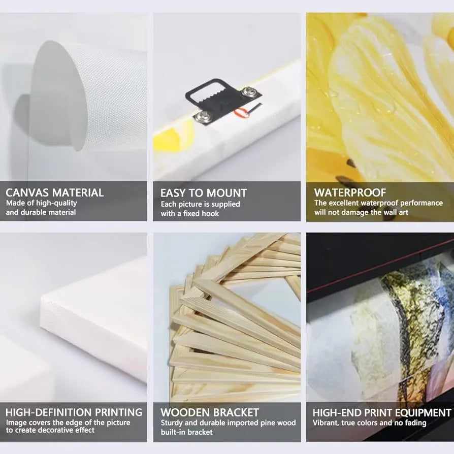 Livin'luxe Paintings Modern Art Canvas Home Decor Wall Paintings With Frame Painting CRJ