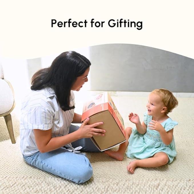 Curious Cub Wooden Hammer Ball Knock | Pounding Bench With Box Case | Early Educational Montessori Toy Set for Kids