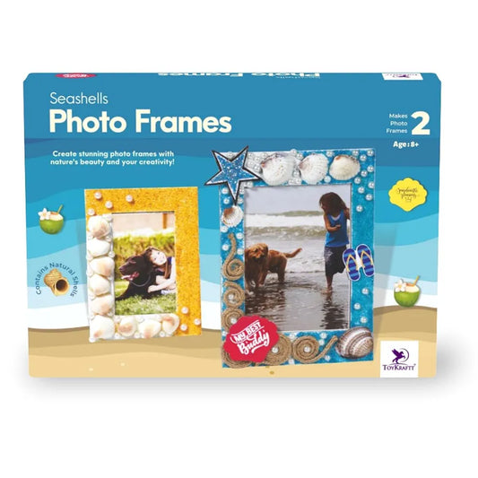 TOYKRAFTT Art N Craft Kit for Kids, Creative & DIY Toys, Kids Activity for Age of 8+ Year - Photoframes