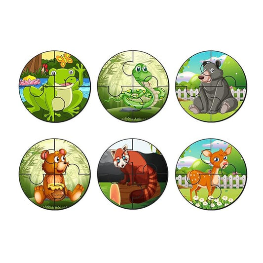 Artvibes Wooden Jigsaw Puzzle Games for Children & Kid's of Age 2-5 Years | Puzzle Toys for Kids | 4 Pieces