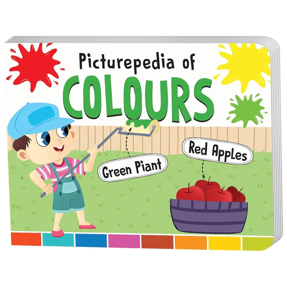 The Book Tree Picturepedia of Colours I Board Book for Kids Age 2+ I Bright & Colourful Pictures I Easy-to-Read Word Labels I Builds Vocabulary I Early Learning Picture Books for Children by Majestic Book Club