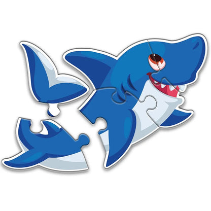 Popcorn Games & Puzzles Ocean World- Puzzle for 3 Years Old & Above