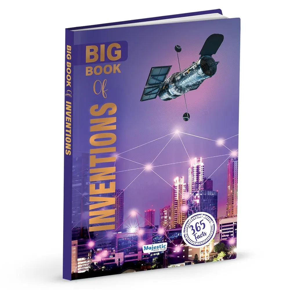 Majestic Book Club’s Big Book of Inventions | 365 Fascinating Facts | Educational Encyclopedia For Kids Age 8+ | Fact Book