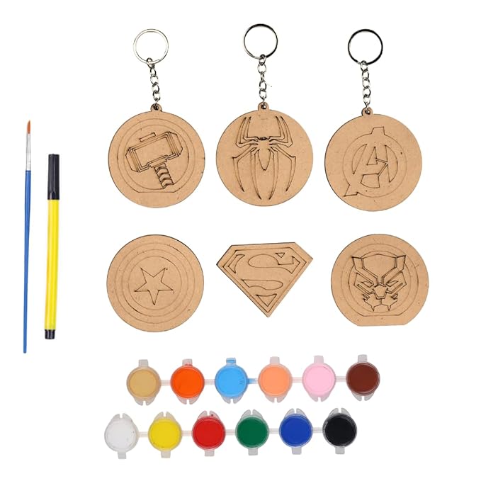 Hobby India Super-hero Painting Kit's