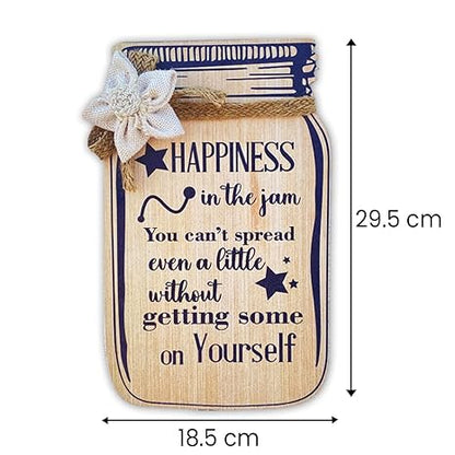 Sehaz Artworks Wooden Jar Wall Hangings Home Decor Items Home Decoration Items - Jar-0008