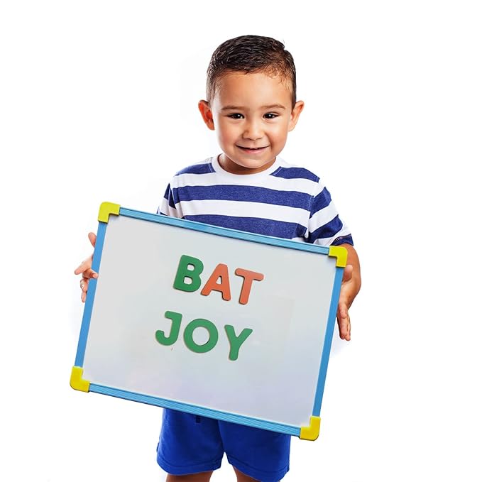 Mini Leaves 26 Wooden Magnetic Alphabet in a Box| Capital ABCD Magnetic Letters | ABC Learning Toys for Kids