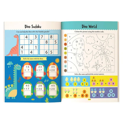 Addition & Subtraction Maths Activity Book for Kids | 120+ Engaging Activities | Fun Characters & Colourful Images | Skill Booster Activities for Children Age 6+ | Learn, Play Everyday | The Book Tree Books