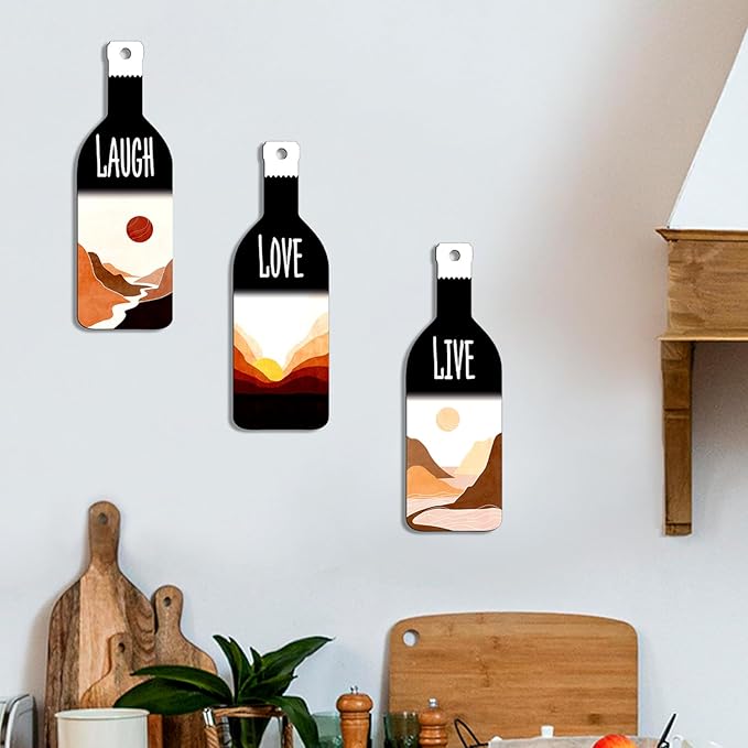 Sehaz Artworks Decorative Items for Home Wall Decoration Items for Living Room Live Love Laugh