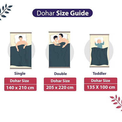 Divine Casa 120 GSM Microfiber Single Dohar Soft & Lightweight Throw Blanket Camouflage Pattern Wild Orchid