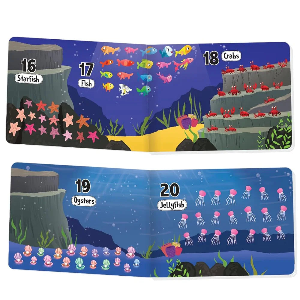 The Book Tree Picturepedia of Numbers I Board Book for Kids Age 2+ I Bright & Colourful Pictures I Easy-to-Read Word Labels I Builds Vocabulary I Early Learning Picture Books for Children by Majestic Book Club