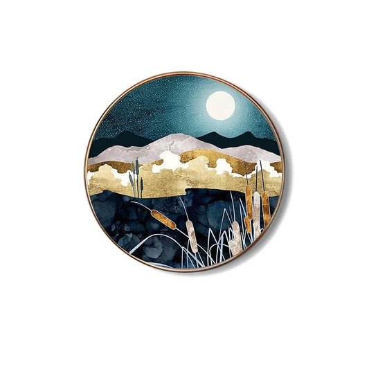 The Artment your Artistic Apartment Dusk to Dawn Landscape Canvas