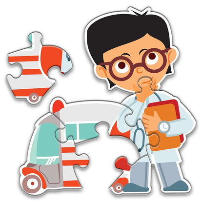 Popcorn Games & Puzzles Jobs People Do Puzzle for 3 Years Old & Above