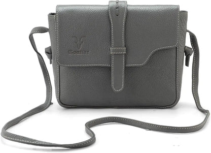 Goatter Genuine Leather Sling Cross-Body Bag For Girls And Women's