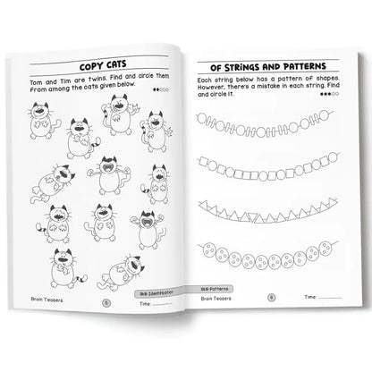 Brain Teasers for Kids  - Ultimate Brain Games: 120+ Stimulating Puzzles to Boost Problem-Solving and Critical Thinking Skills in children - | The Book Tree Books