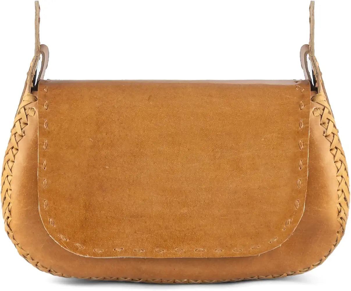 Goatter Women's Genuine Leather Cross-Body Sling Bag,