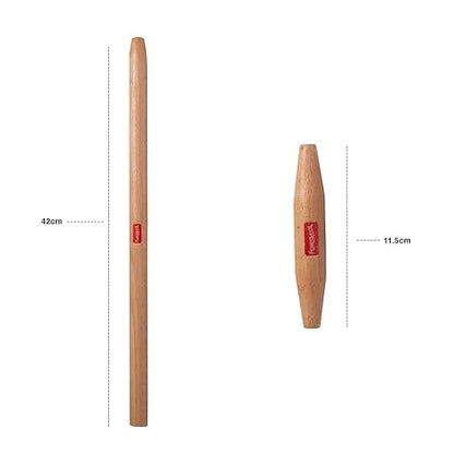 Funskool The Traditional Outdoor Game of India Wooden Gilli and Dhanda Included Toys for Kids and Adults