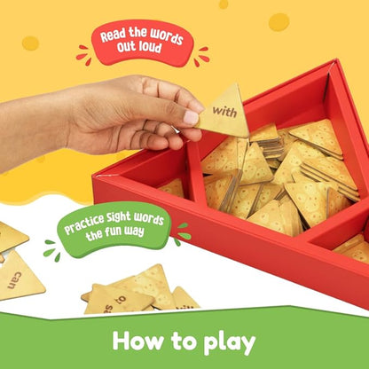 Bloomingo Learning Kit | Sight Words With Nachos | Learn Words With Nachos, Boosts Early Literacy & Confidence With Fun Word Challenges
