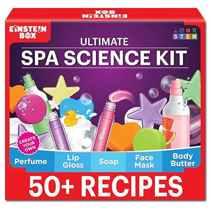 Einstein Box Ultimate Spa Science Kit for for Boys & Girls Birthday Gift