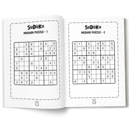 Sudoku Level 2 Medium for Kids  - Ultimate Brain Games: 120+ Challenging Puzzles to Enhance Cognitive Skills - | The Book Tree Books