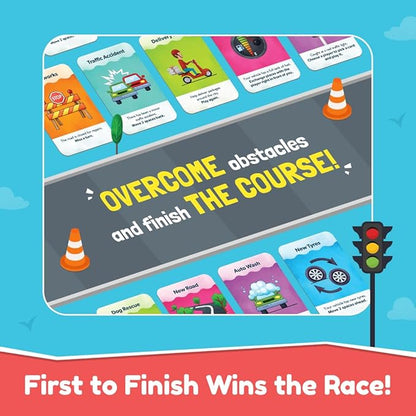 Bloomingo Board Game - Chaos Commute | Thrilling Traffic Adventure Game for Kids & Adults