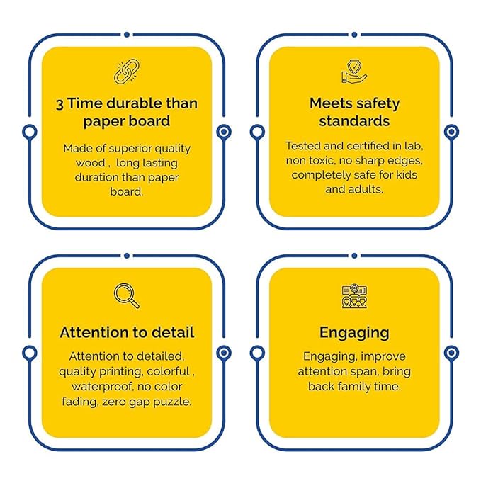 Mini Leaves 35 Piece Puzzle for Kids | Capital Alphabets Jigsaw Puzzle | Wooden Puzzles for Kids | Educational ABCD Toys for Kids