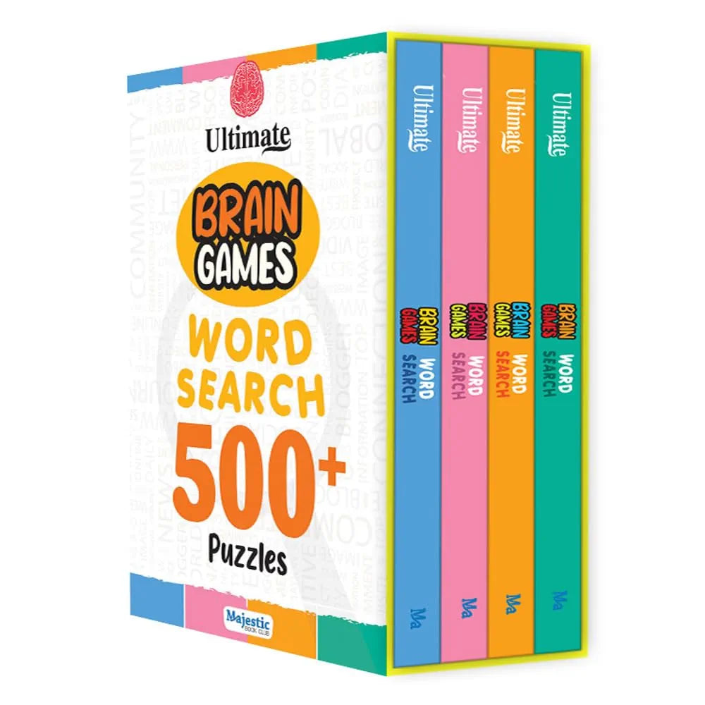Word Search Activity Book for children Age 3+ years The Ultimate Brain Games Brain Booster Activities Early Learning Enhance Vocabulary English Activity Book | The Book Tree Books