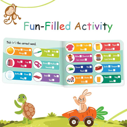 The Book Tree Picturepedia of My First Words I Board Book for Kids Age 2+ I Bright & Colourful Pictures I Easy-to-Read Word Labels I Builds Vocabulary I Early Learning Picture Books for Children by Majestic Book Club