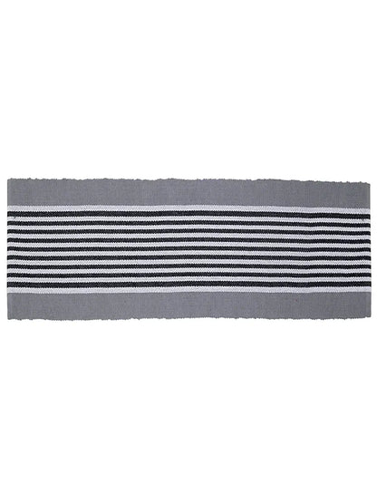 Saral Home Stripe Designer Soft Cotton Durable & Washable Multipurpose Runner