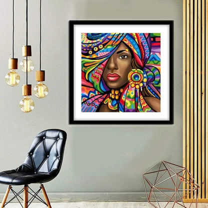 TREXEE DIY 5D Diamond Painting by Number Kits for Adults & Kids Full Drill Round Diamond Crystal Gem Art, Cross Stitch Crystal Rhinestone Embroidery Home Wall Decor Gift  
