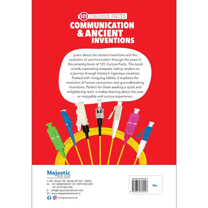 121 Communication & Ancient Inventions Facts Book for Kids Ages 8+ – 121 Curious Facts for Curiours Children – Colourful Images and Bold Text for Easy Reading – Educational Paperback Edition with Premium Art Paper – Fun and Informative Fact Book for All Ages by Majestic Book Club