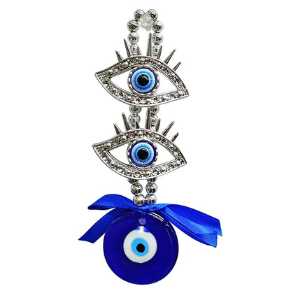 Shubhanjali 2 Eye Lashed Evil Eye Hanging for Home
