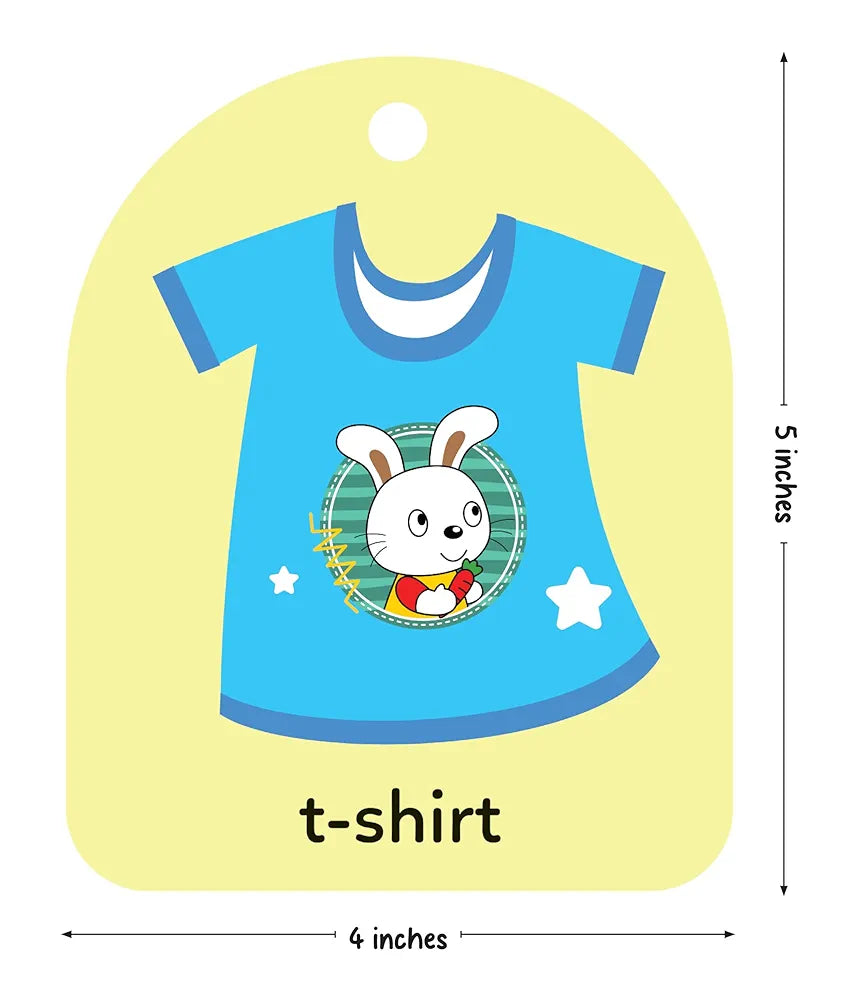 First Objects Baby's Flash Card Learning Educational Toy for Toddler Kids Ages 3 Month+ Best Birthday Gift Early Learning - 20 Cards for Upto 2 Years