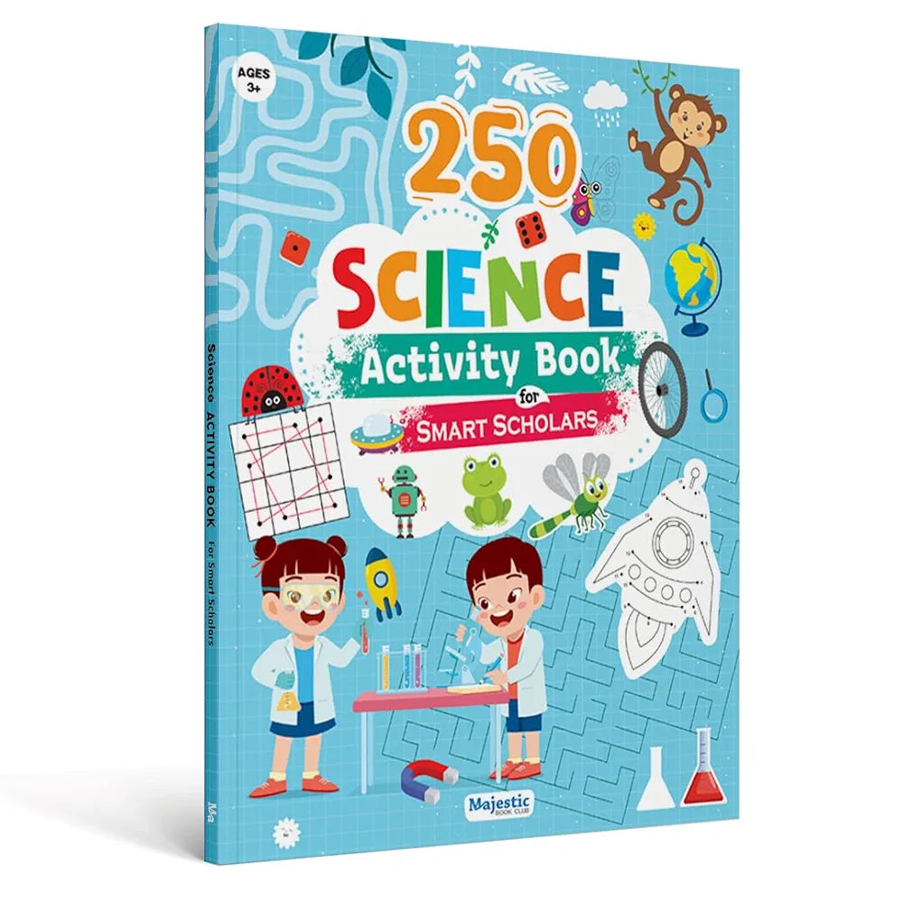 Science Activity Book for kids Age 3+ | 250 Engaging Activities | Fun Activity Book for Children | The Book Tree Books