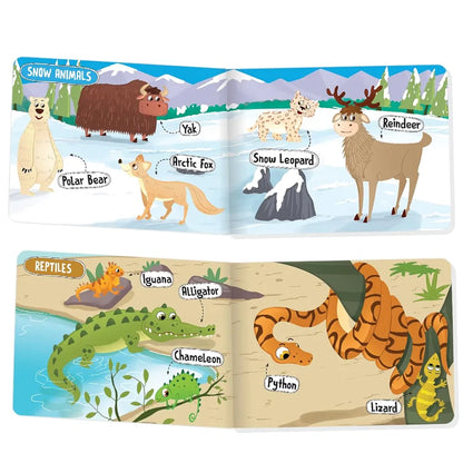 The Book Tree Picturepedia of Animals I Board Book for Kids Age 2+ I Bright & Colourful Pictures I Easy-to-Read Word Labels I Builds Vocabulary I Early Learning Picture Books for Children by Majestic Book Club
