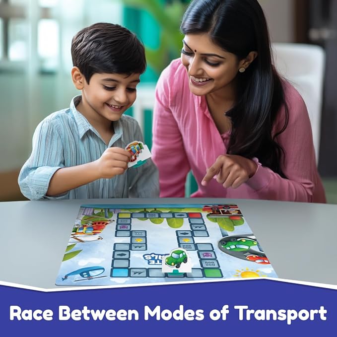 Bloomingo Board Game - Route Rivals | Thrilling Racing Game for Kids & Adults