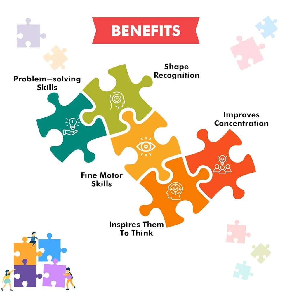 Popcorn Puzzle for Kids Burj Khalifa 500 Piece Jigsaw Puzzles Game for 7+ Years Old Childrens and Adults | Indoor Brain Booster Games and Gifts for boy and Girl