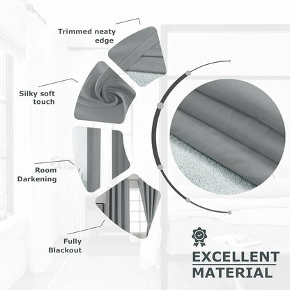 Divine Casa Velvet Blackout Window Curtain 5 Feet Premium Thermal Insulated & Noise Reducing Room Darkening Panel for Bedroom Colour Olive (Pack of 1)