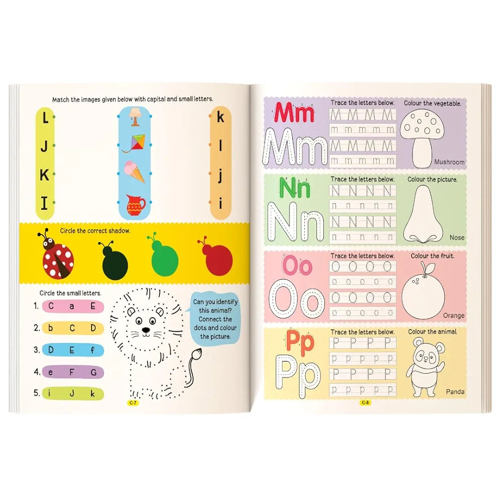 500 Brain Booster Activity Book for Kids Age 4+ | Fun English & Science Activities | Boost Focus, Confidence & Vocabulary | 500+ Engaging Tasks by The Book Tree