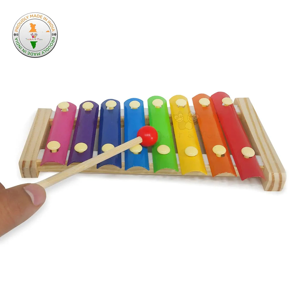Trinkets & More® - Xylophone for Kids  Wooden Musical Instruments Piano Toy Baby Children Toddlers 6 Months + .