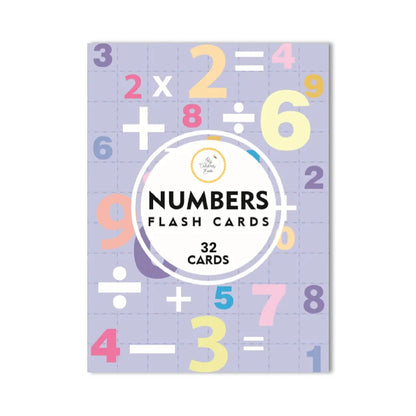 The Curious Bees - Numbers Flash Cards | 32 Laminated Cards for Kids | Age Group: 1-6 Years | Reusable - Wipe and Clean Tracing Cards | 5 Practice Sheets & 1 Worksheet