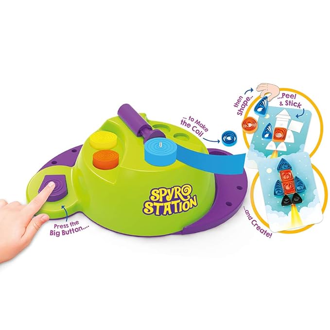 Imagimake Quill On Spyrosity Explore Quilling Based Creative Toy And Activity Set