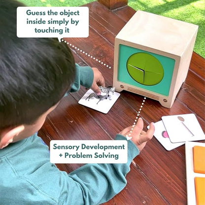 Curious Cub Montessori Learning Wooden Toys | Box 14 | Develop Problem/puzzle Solving |hand-eye Coordination & Brain Development