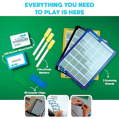 Funskool Games 5 Letter wordlet Word Game for Adults Kids